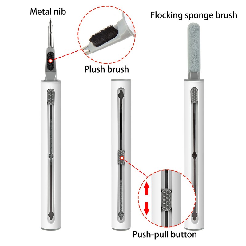 Gokbuy 2pcs Airpod Cleaner Kit, Multi-Function Cleaner Kit for Airpods