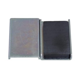 Niigata Seiki BeHAUS Simple Magnetic Holder, Corner, 1.7 x 11.8 inches (45 x 30 mm), Pack of 2, 10.9 gal (4
