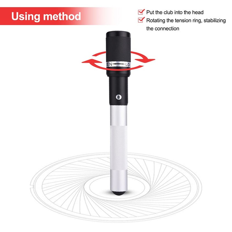 Cue Extension, 12.6inch Aluminium Alloy High Strength Billiard Pool Cue