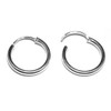 Arranview Jewellery 16 mm Diameter Hinged Heavy Weight Sleeper Hoop