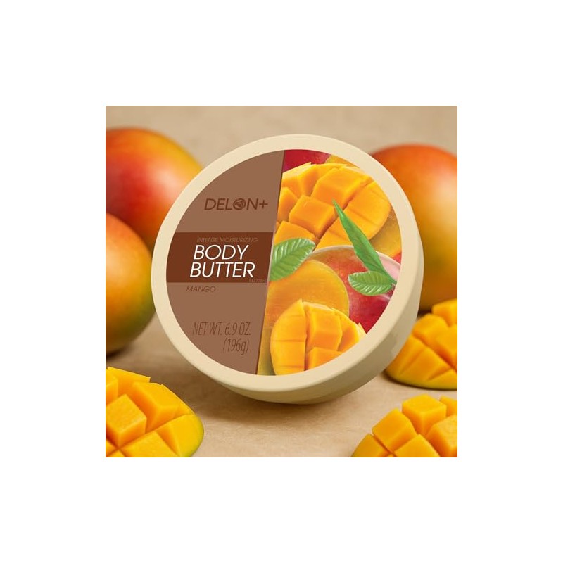 Delon 4 Pack Mango Body Butter