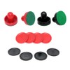 4 Pcs Air Hockey Pushers with 8 Pcs Pucks -