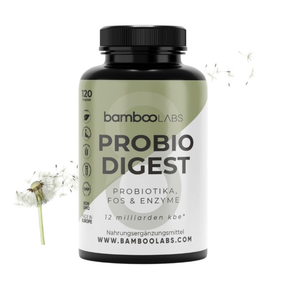 Bamboo Labs - Probiotics and intestinal prebiotics 120 capsules, 3