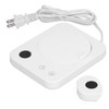 Coffee Warmer White 3 Heating Modes Timing Function Smart Insulation