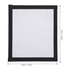 ILLITAN HotTent Stove Jack 9 X 7.8 Inch Flame-Retardant Firewood Stove Furnace Pipe Fireproof Anti-Scald