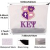 BWWKTOP Sorority KEP - Bolsa de maquillaje de hermandad para