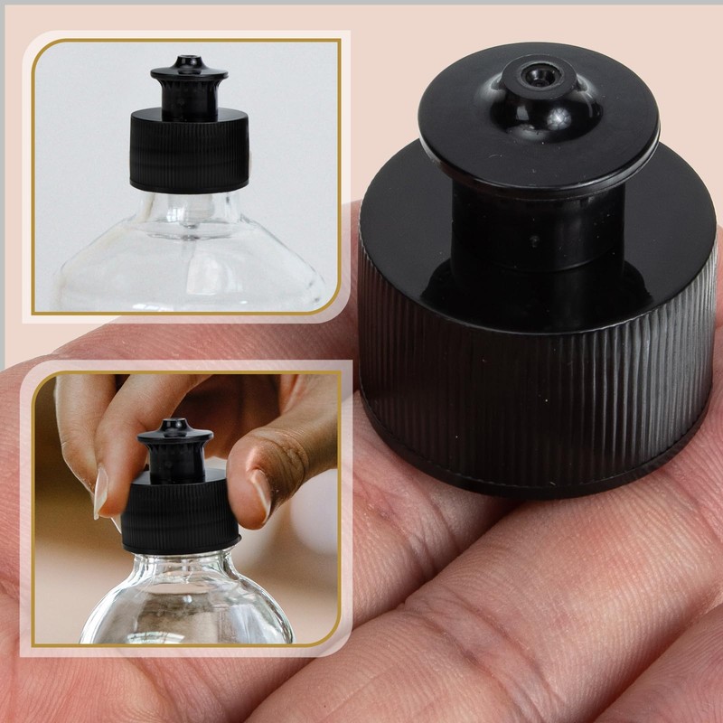 Emil Bottle Stopper Push Pull Cap Sports Water Bottle Cap