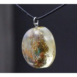 Orpanit® Orgonite Energy Pendant Guardian Angel Silver