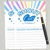 Hodmopli 100 Count Shout Out Cards For Employees,4×6 Inch Encouragement