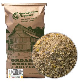 New Country Organics | Turkey Starter Feed 40 lbs I Turkey Feed for Poults and Chicks | Soy-Free and Corn-Free | 26% Protein | Certified Organic and Non-GMO Turkey Food