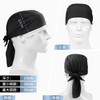 Annhua Men's Pirate Scarf Bandana Cap Bandana Cap, Black, M