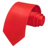 HISDERN Ties for Men Plain Classic Tie Men's Formal Elegant