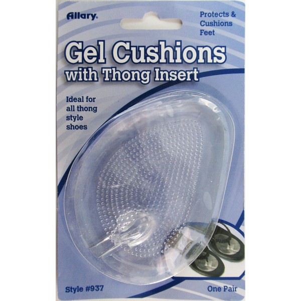 Allary Gel Cushions with Thong Insert, 1 Pair, Model #937