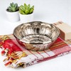 Alisveristime 1.06 Qt Turkish Hammam Bath Bowl, Traditional Metal Construction,