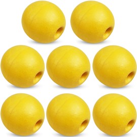 Rope Floats Marine Buoys Floats 4/8Pcs Crab Trap Floats Buoy Fishing Marker Buoys Oval Water Floats Marine Anchor Rope Float for Boats Pool Kayak Crabbing Trail Dock