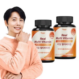 13 Types of Vitamins, 8 Types of Minerals Multivitamin 90 Tablets x 2 Bottles (6-Month Supply) Women's Men's Multivitamin Comprehensive Nutritional Supplement / 13종 비타민 8종 미네랄 멀티비타민 90정 x 2병 (6개월분) 여성 남성 종합비타민 종합영양제