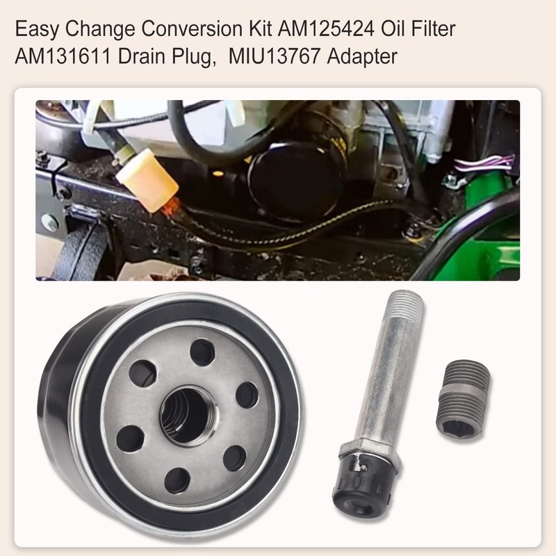 MIU13767B Easy Change Conversion Kit (AM125424 Oil Filter & AM131611
