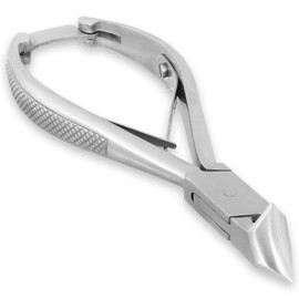 Moon Head Toe nail Clippers Trimmer for Thick Ingrown Fingernail Clipper Toenails 5.5 inch Heavy Duty Nail Cutter Sharp Blades with Double Spring Soft Grip for Men Women