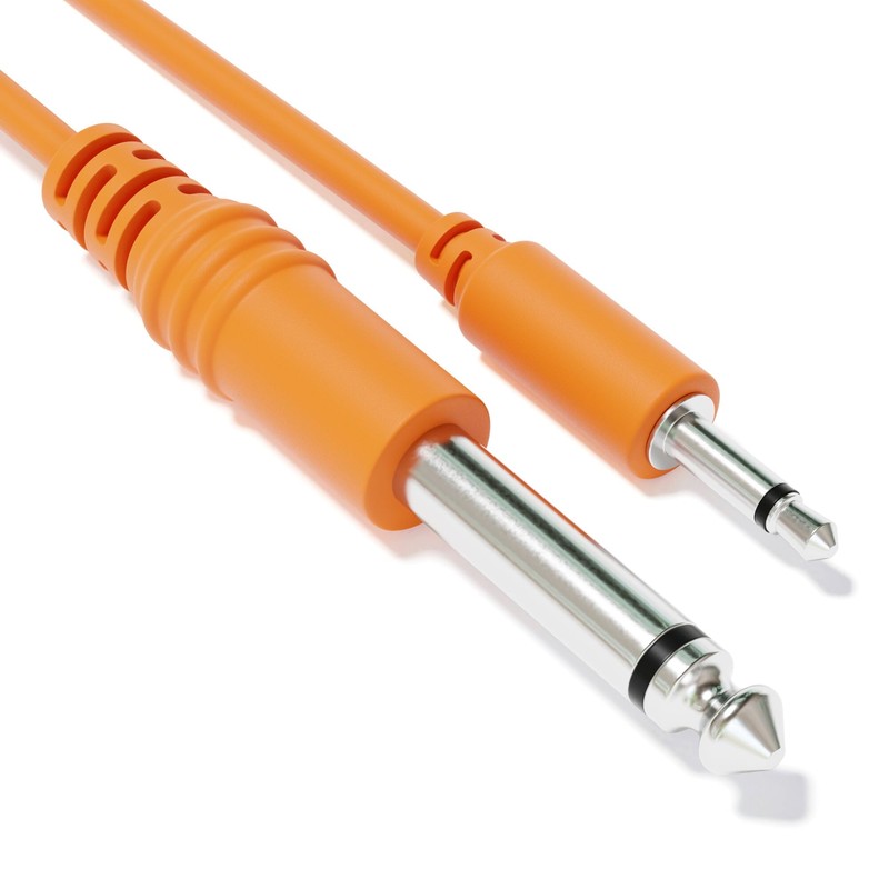 ExcelValley - Mono Patch Cables - TS 3.5mm 1/8" to