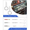 Poraxy 19Pcs Trim Removal Tool, Car Panel Dashboard Door Audio