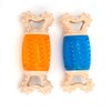 MPP 6" Giggle Bones Tough Dental Dog Toy Durable Unique