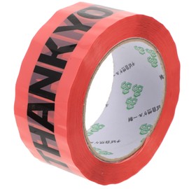 Operitacx 1roll Creative Duct Tape Decorative Sealing Tape for Packaging Office Wrapping No Residue for Craft Projects Thank You Design