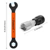 Oumers Bicycle Crank Extractor Puller, Bike Crank Removal Tool Fit