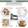 NEU MASTER Pneumatic Staple Gun, 20 Gauge Upholstery Stapler with