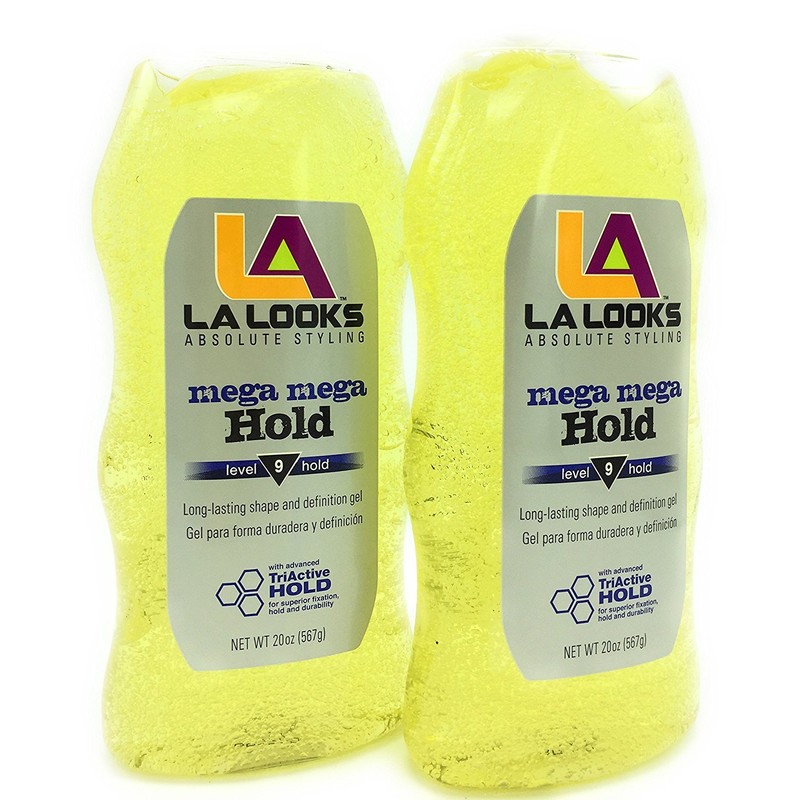 La Looks Gel #9 Mega Mega 20 Ounce (Yellow) (591ml)