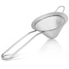 Upgraded 3.3" 304 Stainless Steel Fine Mesh Strainers for Kitchen,