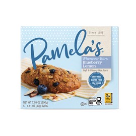 Pamelas Bar Oat Blubry Lemon 5pk