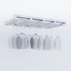 Rustic State Eze 4 Sectional Under Cabinet Mount Wood Stemware