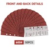 Sruhrak 93x230mm Sandpaper, 50 Pieces Sanding Sheets Stick and Peel
