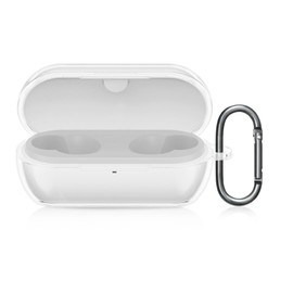 kwmobile Hülle kompatibel mit Sony WF-C710N - TPU Silikon Schutzhülle Case Cover Kopfhörer Transparent