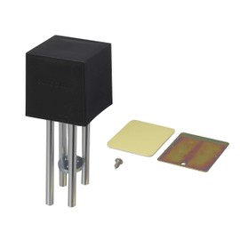 Aiwa Metal Chime Bell with Strong Magnets, Cube Chime, Black AP-010K