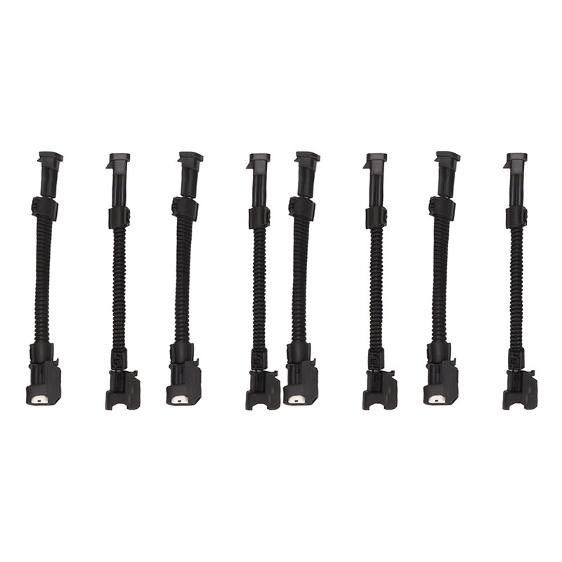 8Pcs Fuel Injector Wiring Adapter for Delphi LQ4 LQ9 4.8