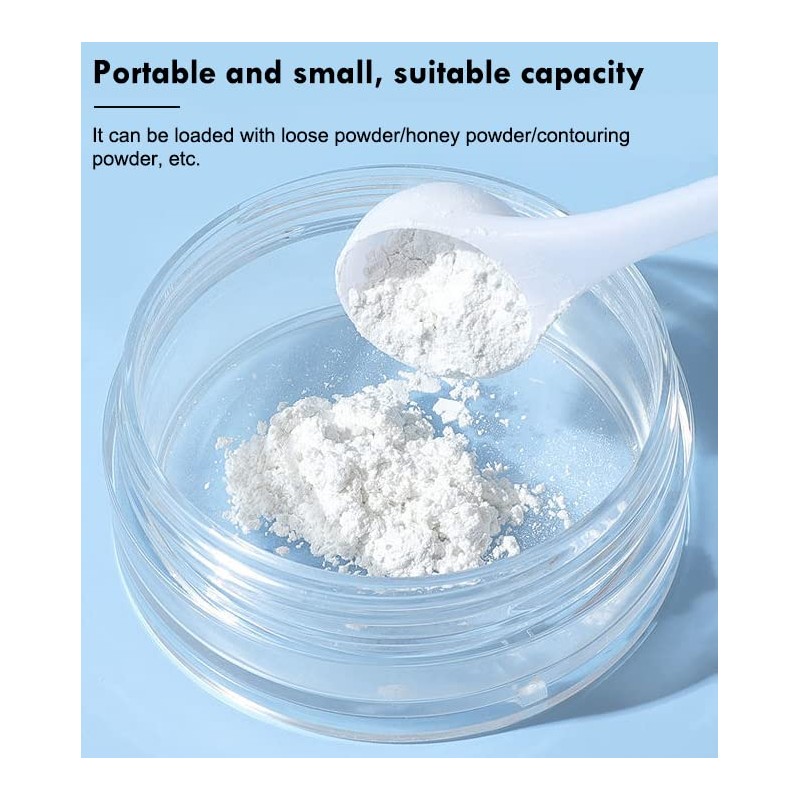 AKOAK Capacity 10 ml(0.33 oz) No Leaks Empty Reusable Plastic