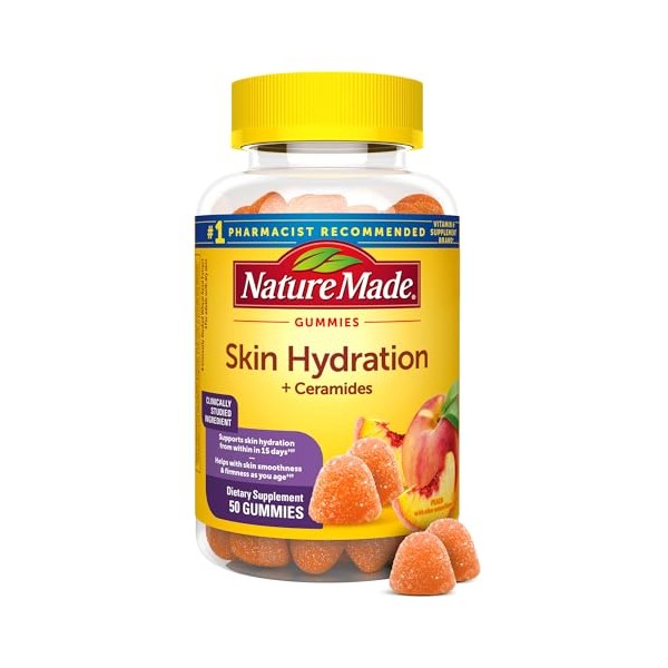Nature Made Nature Made Skin Hydration Gummies Plus Plant-Sourced Ceramides,