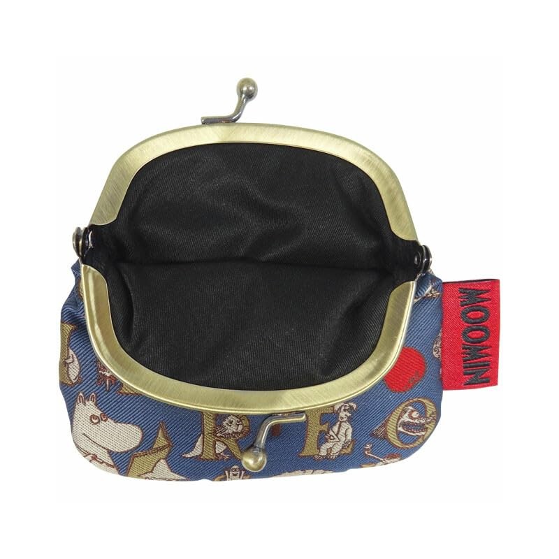 Moomin Jacquard Wallet Memories Blue