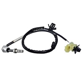 HELLA 6PT 010 376-301 Sensor, Exhaust Gas Temperature - 2-Pole - Screwed - Cable: 410 mm - with Fixing Clips on Cable