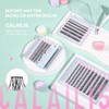 CALAILIS Selbstklebende Wimpern 72 Stück D Curl Druck auf Kein