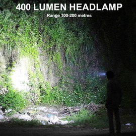 Super Bright Headlights, LED Headlamp Rechargeable USB-C, 5 Light Modes, Headlamp with Adjustable Headband, Motion Sensor Head Lamp with IPX4 Waterproof for Outdoor Camping Running Hiking Fishing