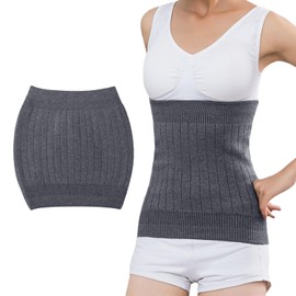 1 Piece Of Thermal Belt, Knitted Cashmere Belt, Elastic Belt, Cold-Proof Waist And Abdomen Warmer, Soft Plastic Belt