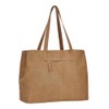 MMS Brands The Aria Tote Bag for Women - Taupe,