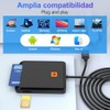 CAC Lector de Tarjetas Inteligentes, Reader USB C, Consulta saldo