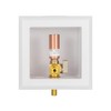 EFIELD Universal Ice Maker Box,1/2-Inch Pex Crimp Inlet Connection with