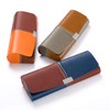 Fefi 2-Tone Hard Case, Glasses Case in Leather Look -