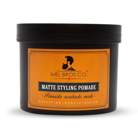 MEL BROS CO. - Matte Styling Pomade - Pomada acabado Mate EXTRA FIJACIN, apariencia sin brillo, matiza el cabello, moldea tu estilo. (32 oz  946.35...
