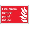V Safety Fire Alarm Control Panel Inside - Landscape 200