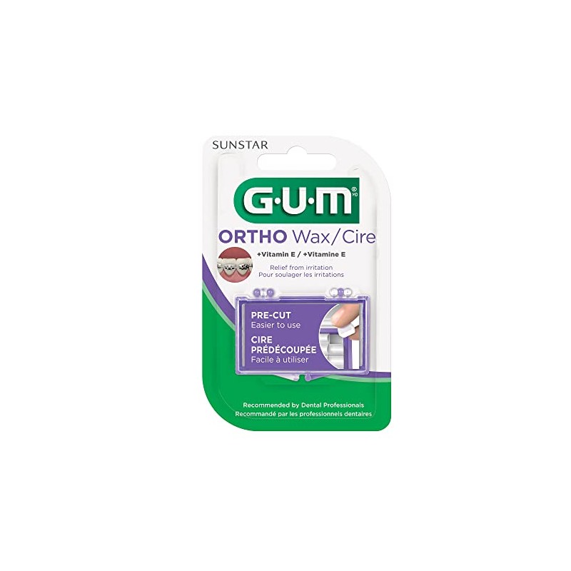 GUM GUM - 723RQC Orthodontic Wax with Vitamin E and
